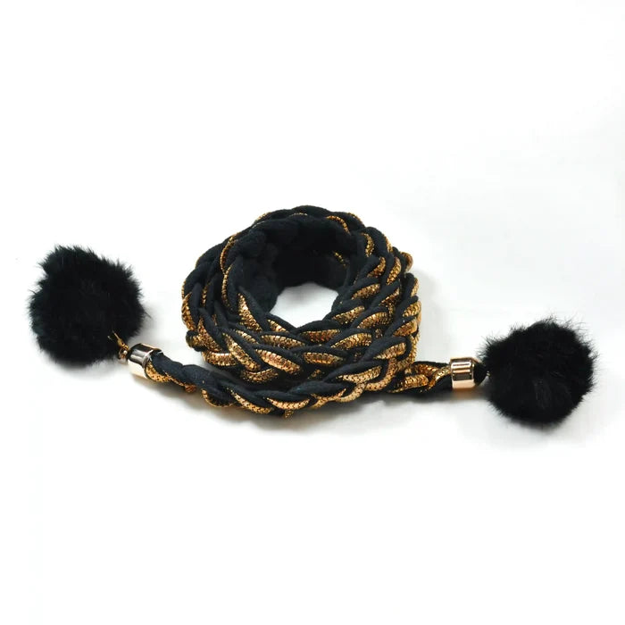 Braided Rope Style Belt