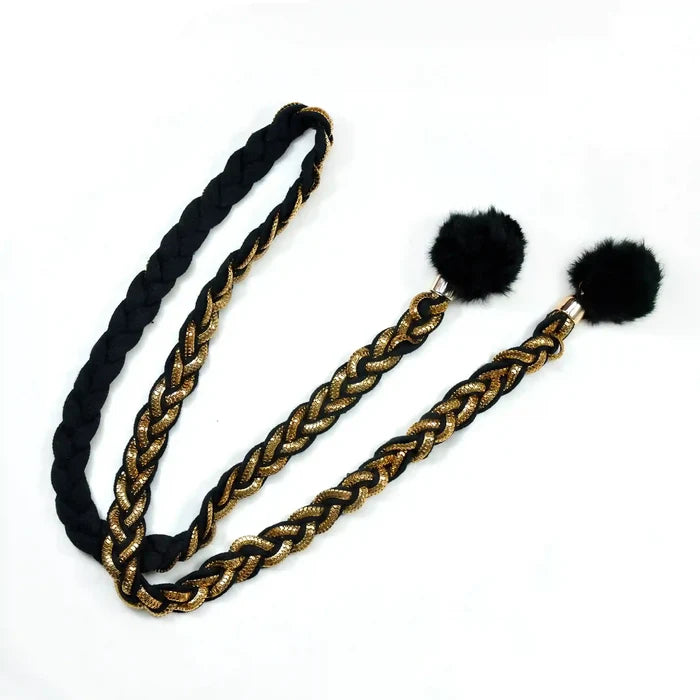 Braided Rope Style Belt