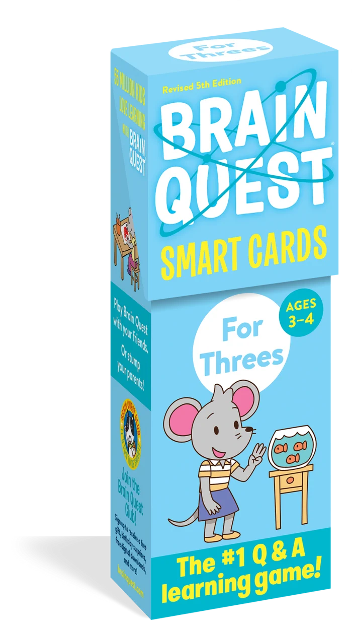 Brain Quest Smart Cards - For Threes