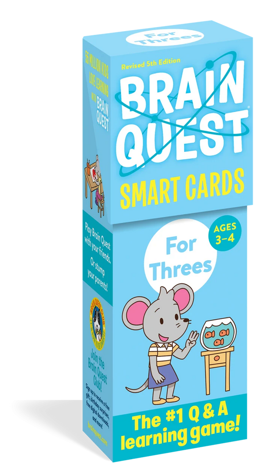 Brain Quest Smart Cards - For Threes