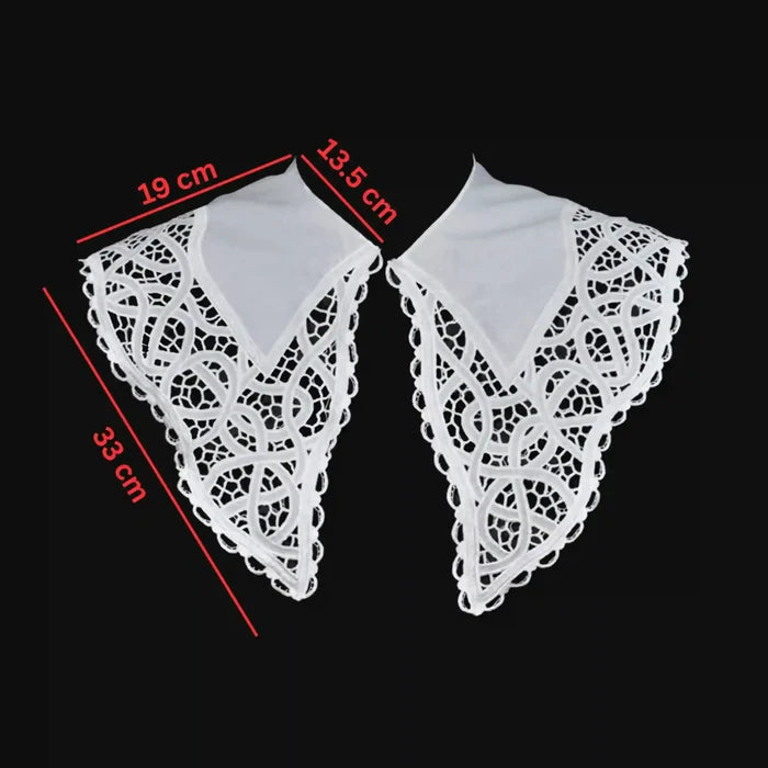 Ani Accessories eyelet broderie anglaise Peter Pan collar for vintage inspired dresses and blouses