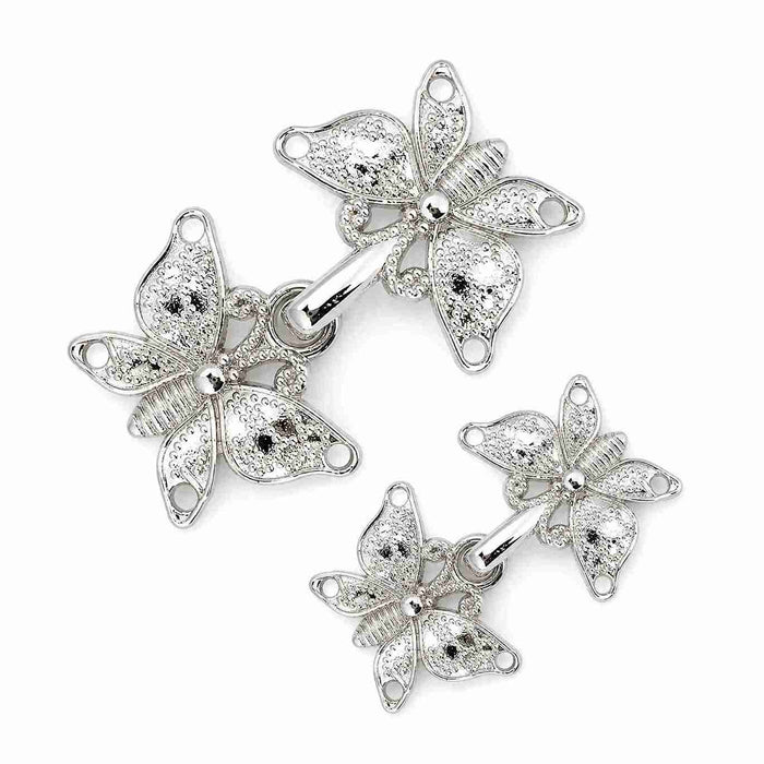 Butterfly Cape Clasp | 4 Pair
