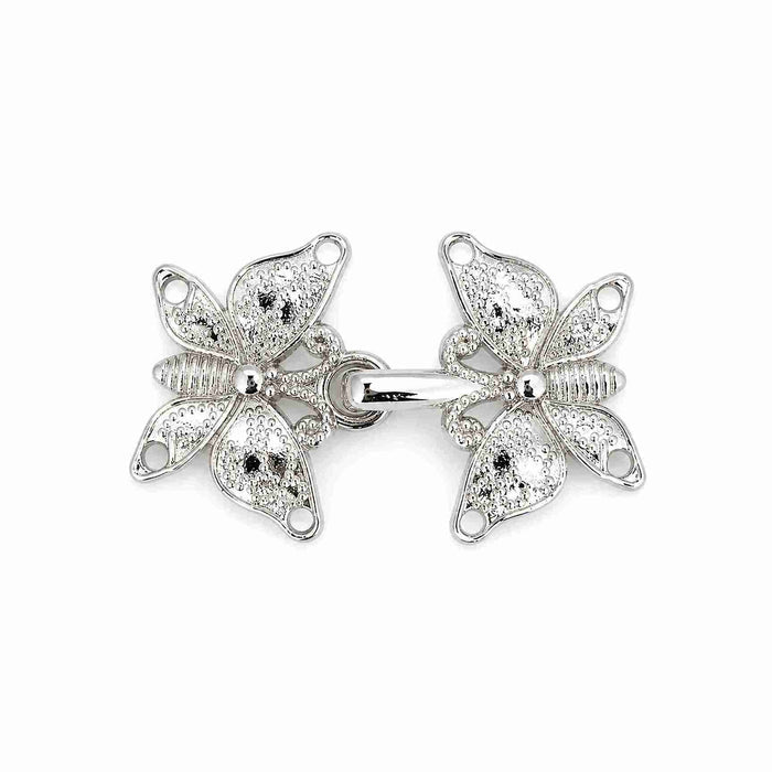Butterfly Cape Clasp | 4 Pair