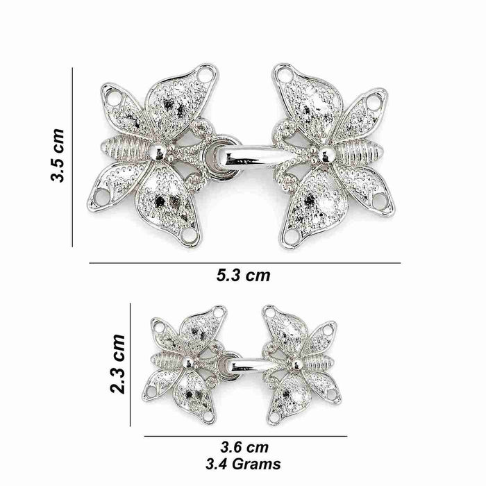 Butterfly Cape Clasp | 4 Pair