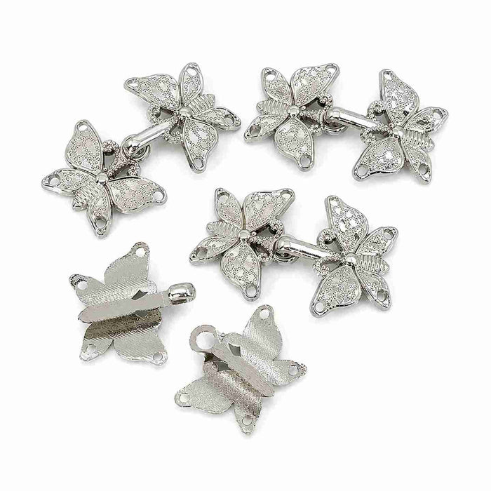 Butterfly Cape Clasp | 4 Pair
