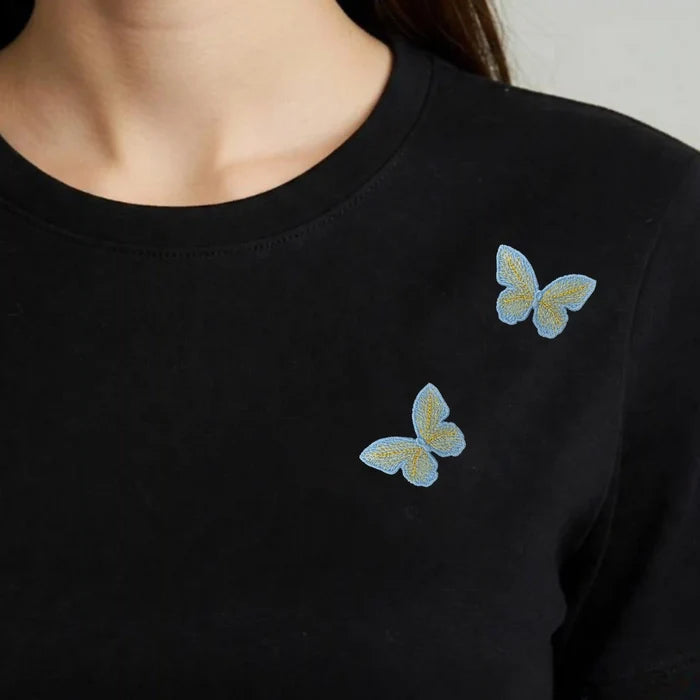 Butterfly Crochet Patch | 4pc