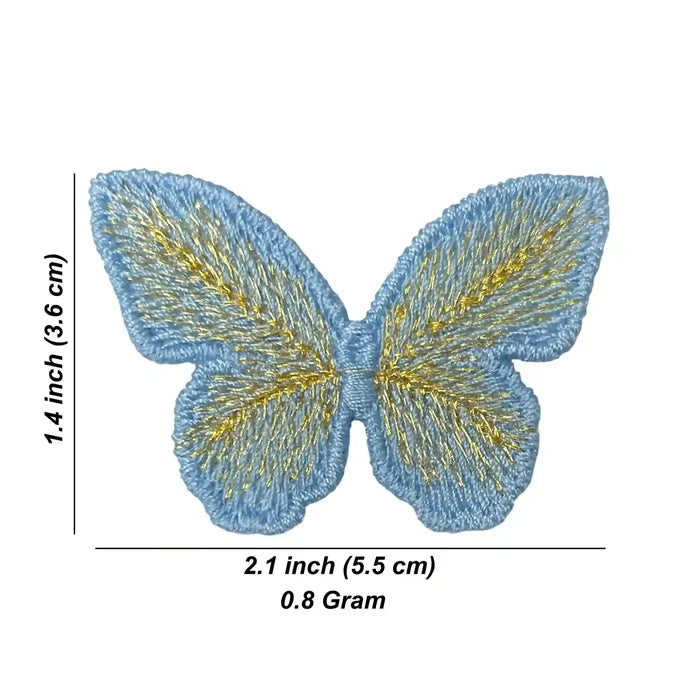 Butterfly Crochet Patch | 4pc