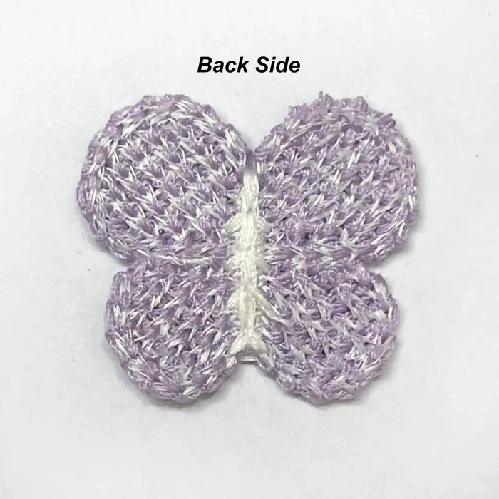 Butterfly Crochet Patch | 4pc