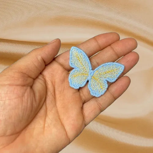 Butterfly Crochet Patch | 4pc