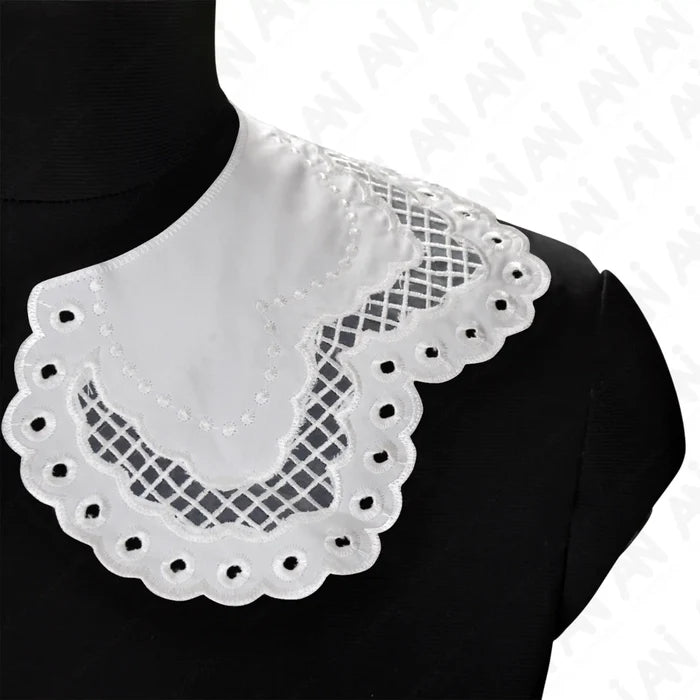 Premium butterfly inspired neckline collar patch for gown, kurti and party wear outfits