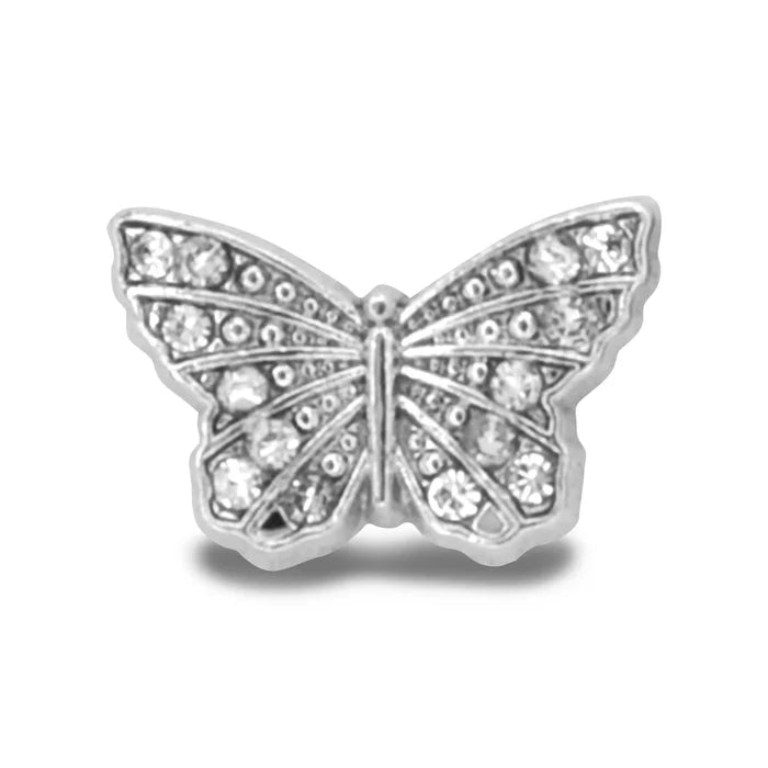 Butterfly shirt metal buttons | 9mm x 13mm (20L)