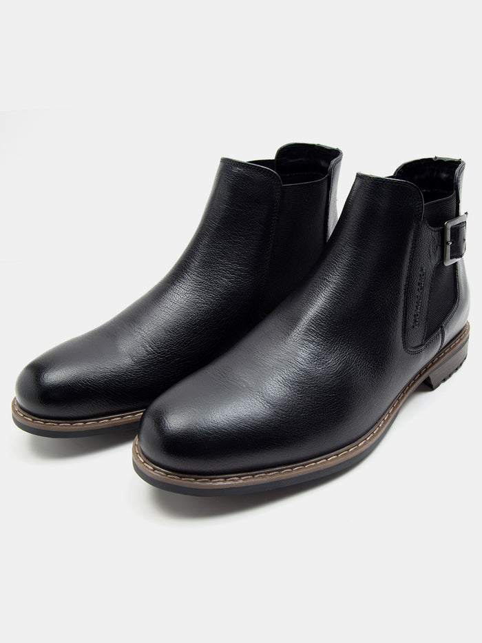 Camden Buckle Chelsea Boots TC-2319BL