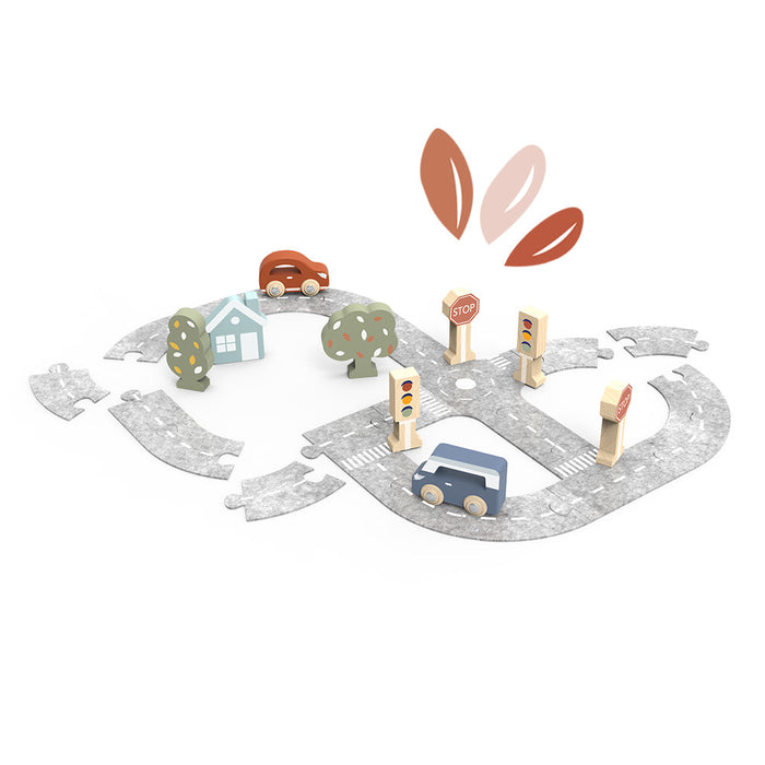 Car Track Puzzle - Babies in Bloom