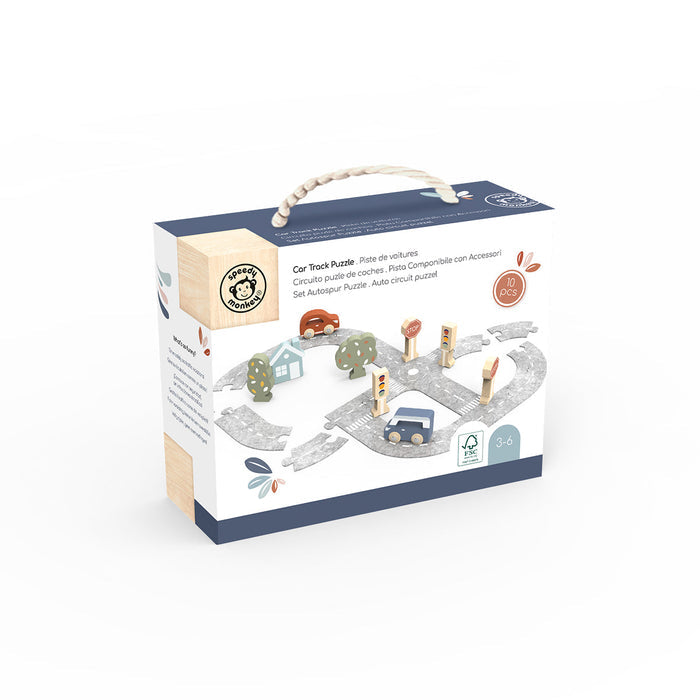 Car Track Puzzle - Babies in Bloom