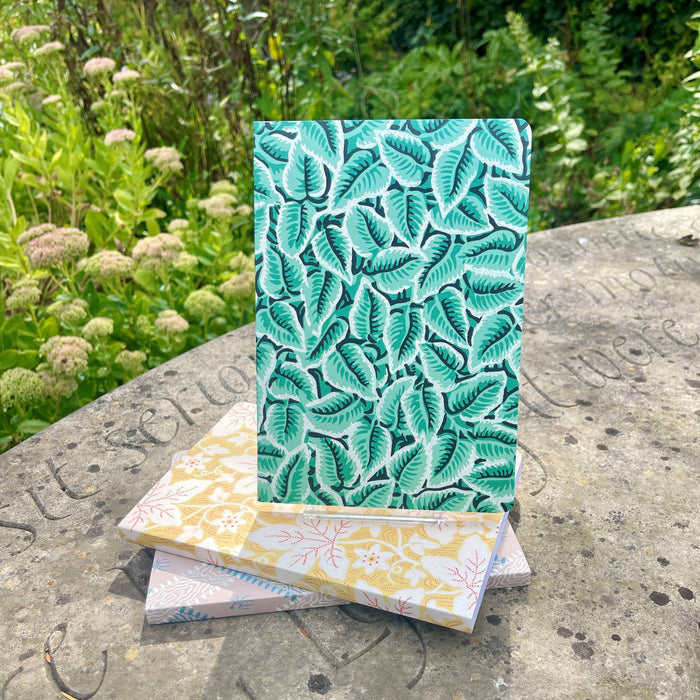 Chawton Leaf Wallpaper Notebook