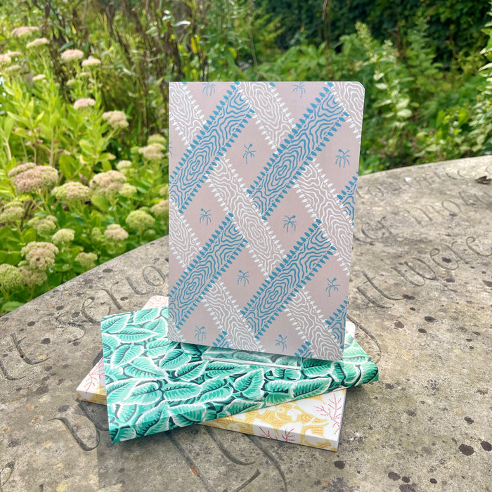 Chawton Moiré Wallpaper Notebook