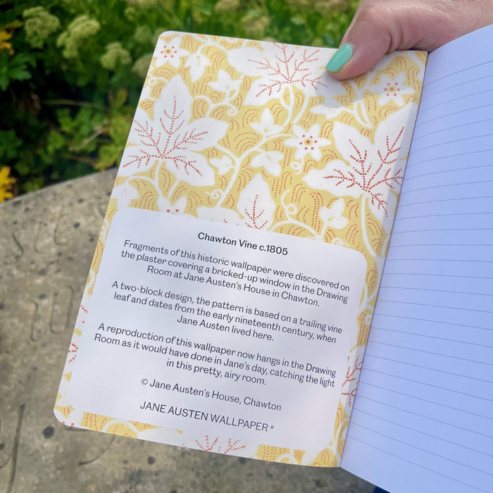 Chawton Vine Wallpaper Notebook