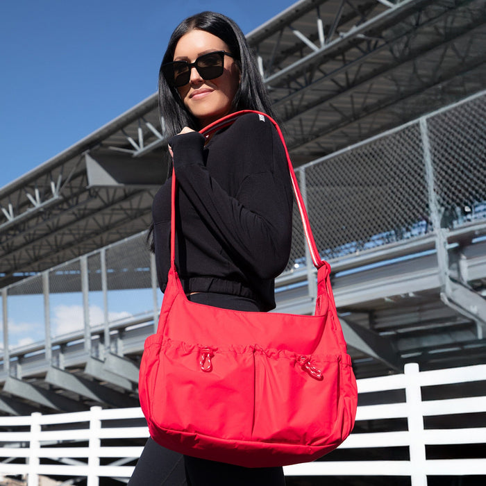 Cherry Motion Carryall Tote - Babies in Bloom