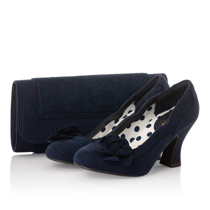 Chrissie and Matching Tirana Navy