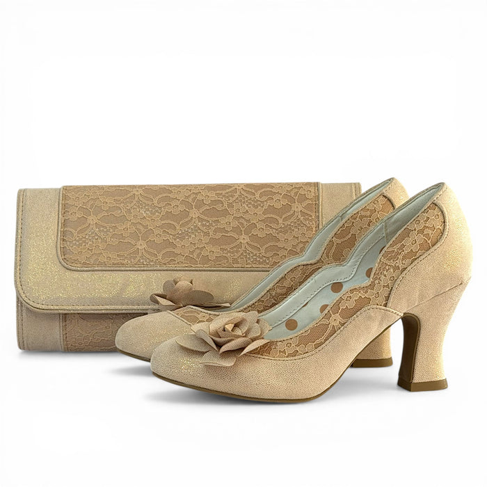 Chrissie WIDE FIT ( Vintage Rose Gold)
