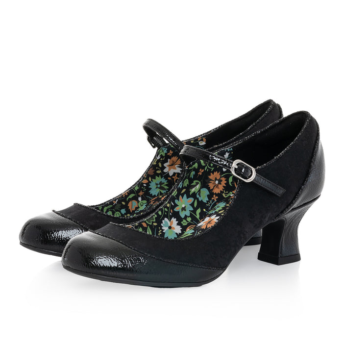 Clara and Matching Toledo Bag Black Patent