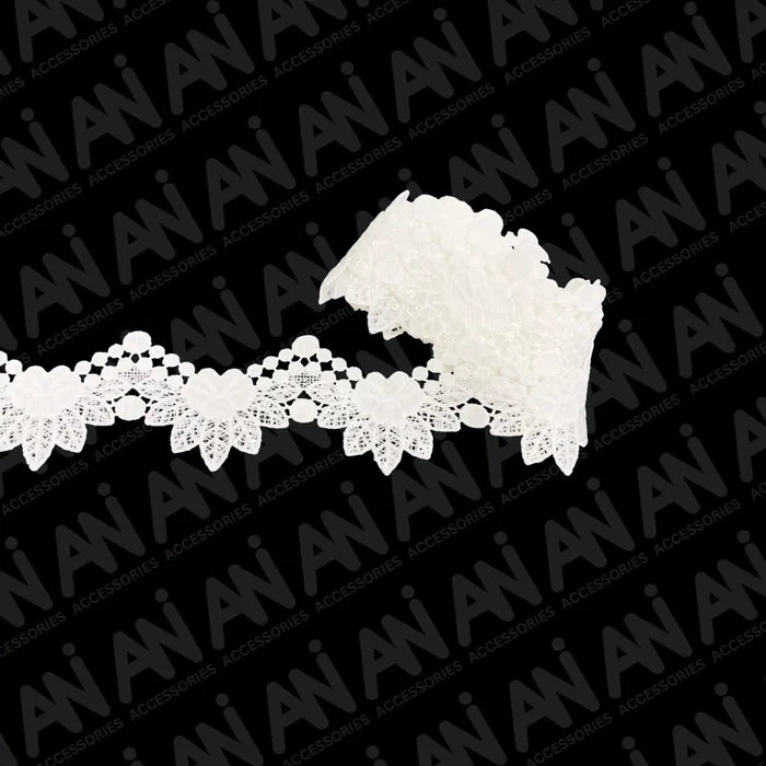 Classic Alencon Style GPO Sequins Lace |  2 Meter