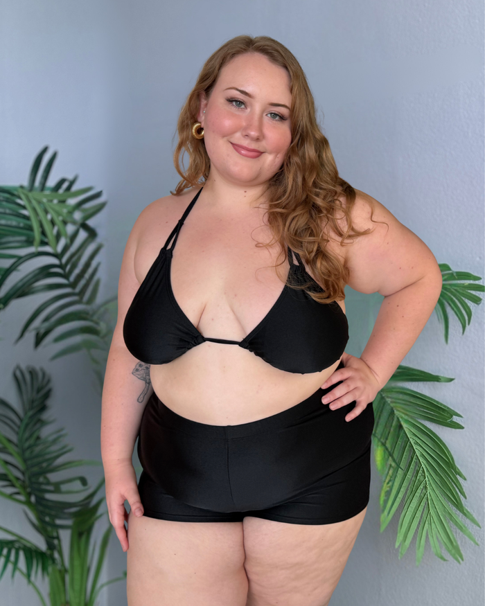Classic Black Boy Bikini Short