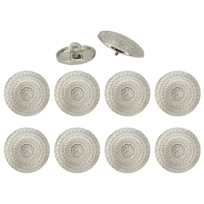 Classic Elegance Metal Buttons | 18mm (28L) & 23mm (36L)