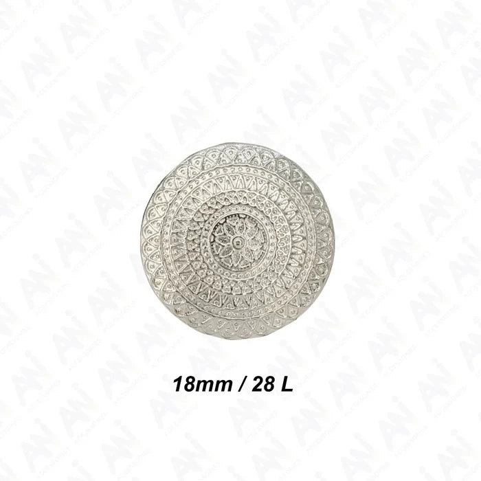 Classic Elegance Metal Buttons | 18mm (28L) & 23mm (36L)