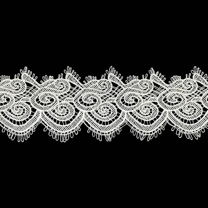 Classic Scroll Lace | Width 9.3cm (3.7 inches) 93mm | SKU-FML-3