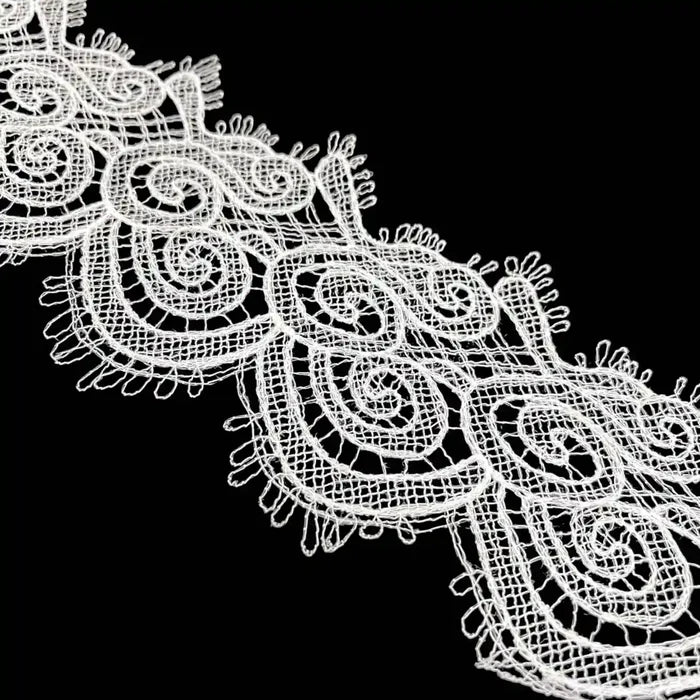 Classic Scroll Lace | Width 9.3cm (3.7 inches) 93mm | SKU-FML-3