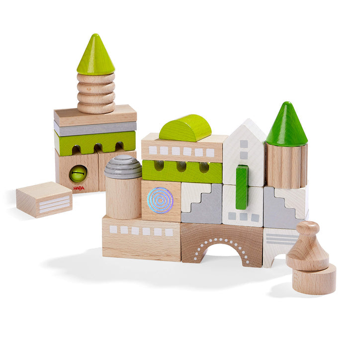 Coburg 28 Piece Wooden Building Blocks - Babies in Bloom