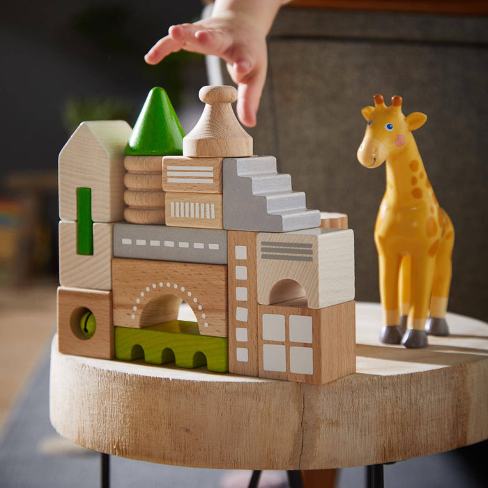 Coburg 28 Piece Wooden Building Blocks - Babies in Bloom