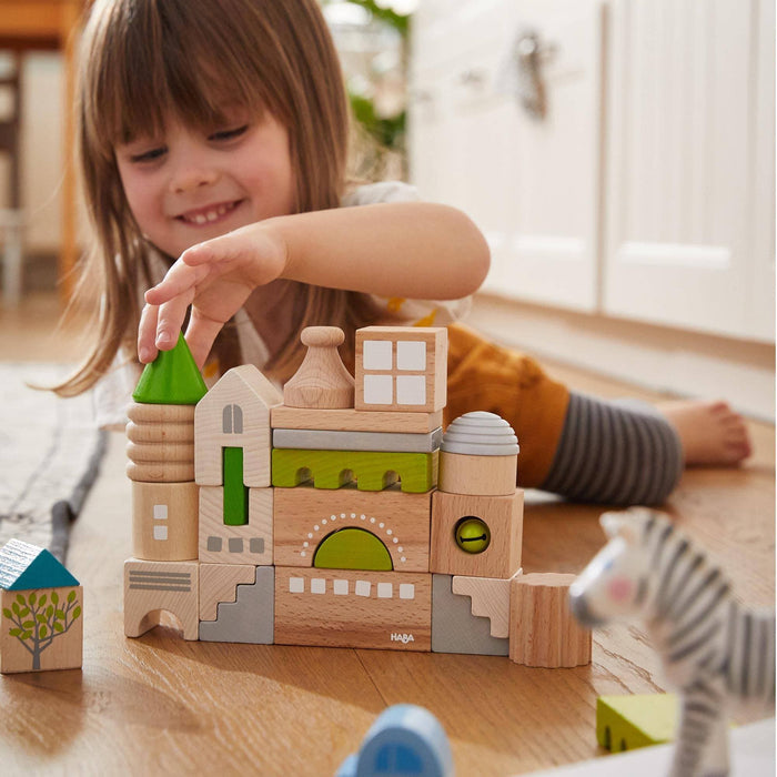 Coburg 28 Piece Wooden Building Blocks - Babies in Bloom