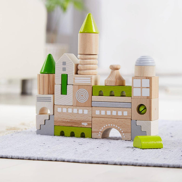 Coburg 28 Piece Wooden Building Blocks - Babies in Bloom