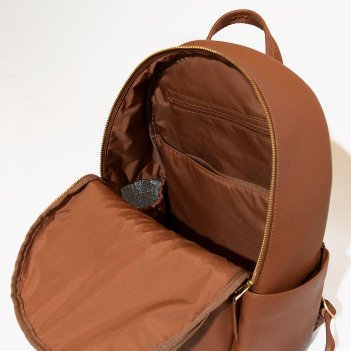 Cognac Classic City Backpack II - Babies in Bloom