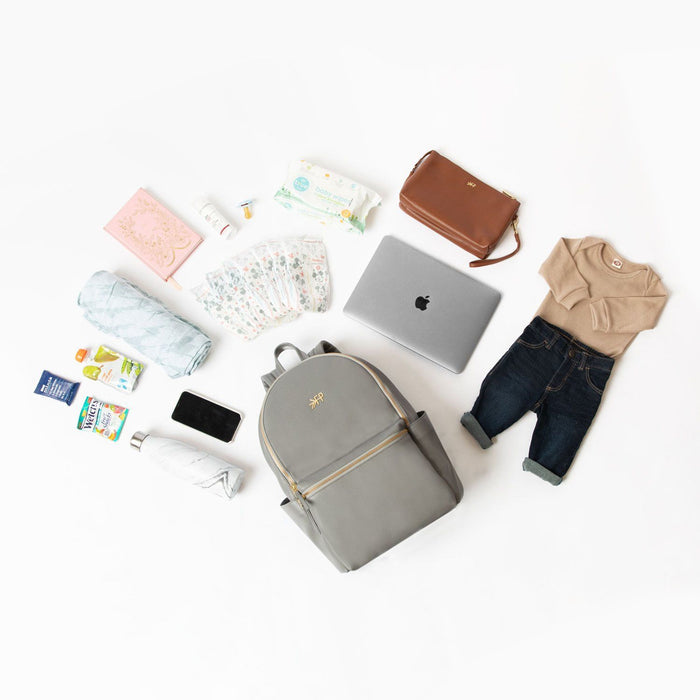 Cognac Classic City Backpack II - Babies in Bloom