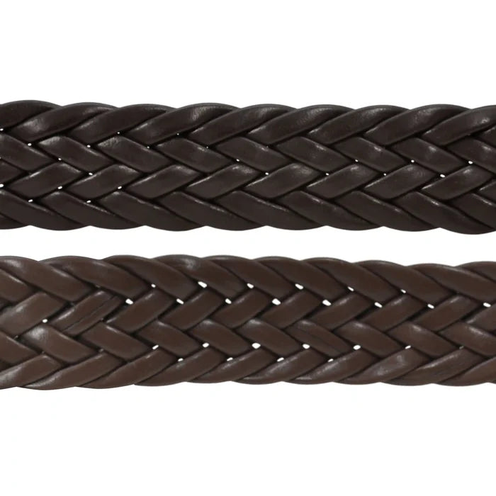 Coiled Braided Leather Lace