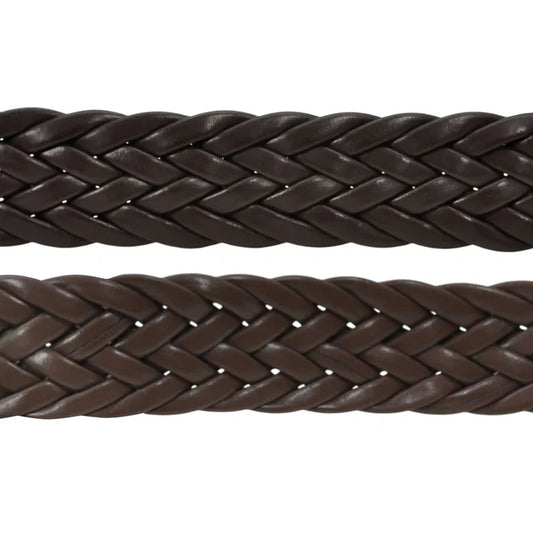 Coiled Braided Leather Lace