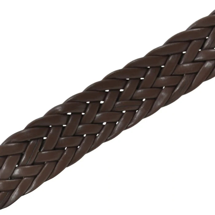 Coiled Braided Leather Lace