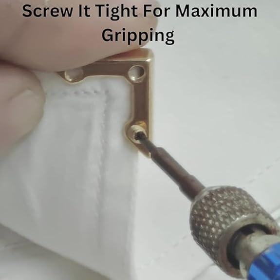Ani Accessories |  collar tip is screwing to the collar corner with screw driver.