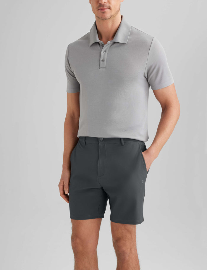 Commuter Short::Charcoal Smoke