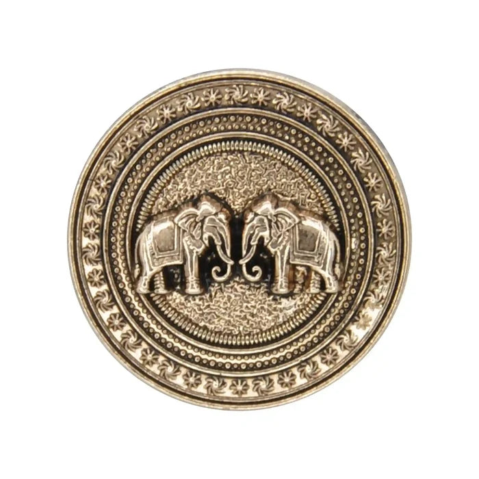 Antique gold / 23mm(36L) / 8 Buttons