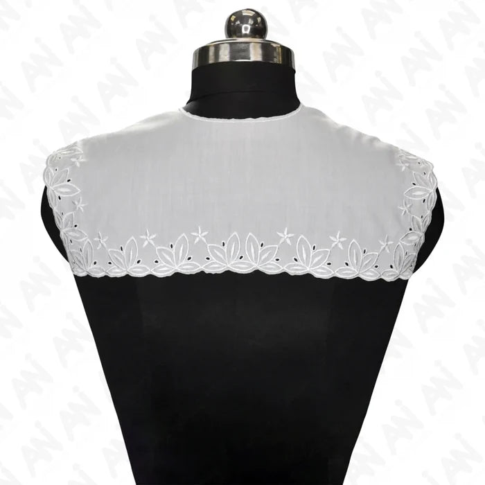 Elegant Cowl Neck Collar detachable accessory, layered draped neckline for women and kids outfits