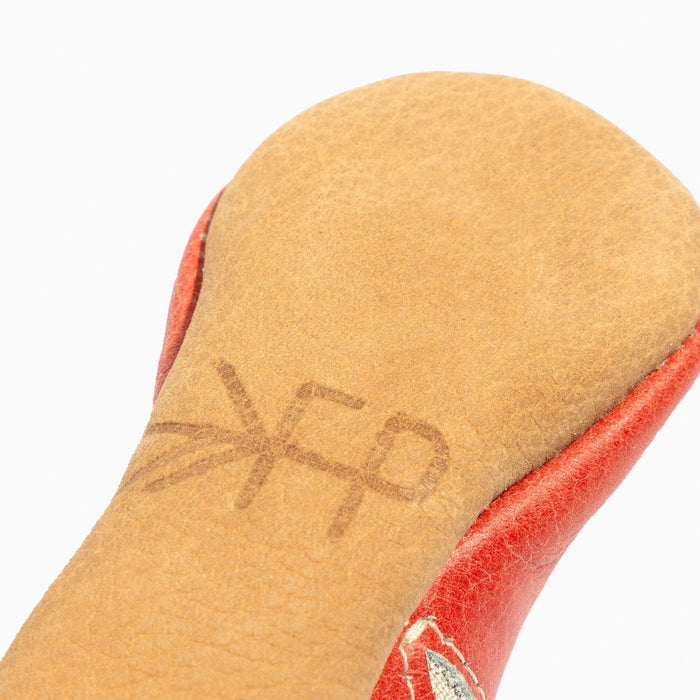 Crimson Cowboy Chelsea Boot Baby Shoe - Babies in Bloom