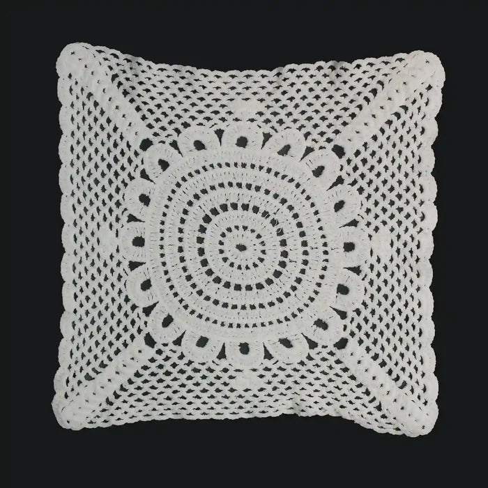 Crochet Square Cotton Sew Doily Patch