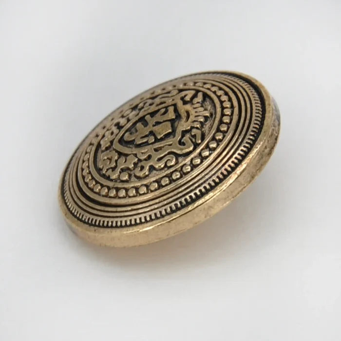 Crownshield Shank Metal Button | 18mm(28L) & 23mm(36L)
