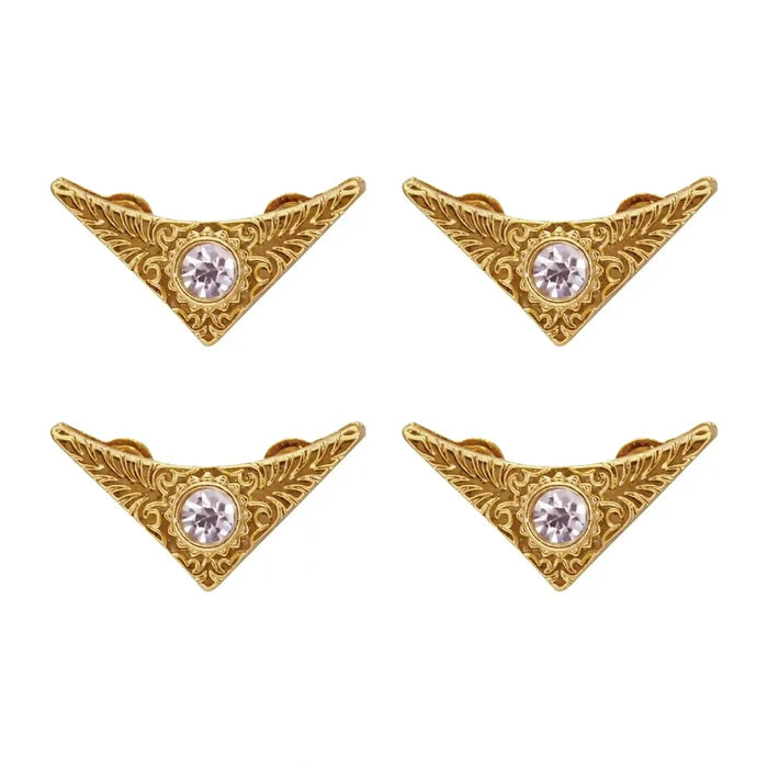Crystal Center Style Collar Tip