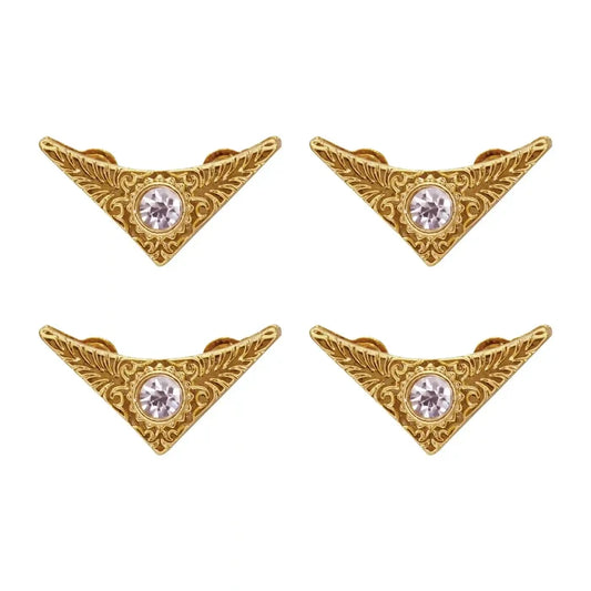 Crystal Center Style Collar Tip