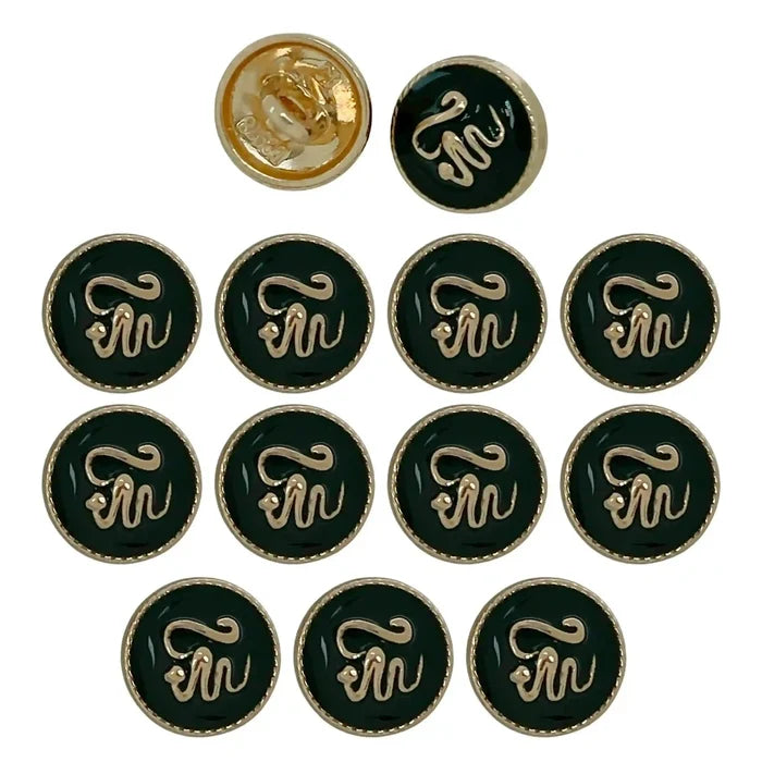 Gold Black / 10mm(17L) / 11 Buttons